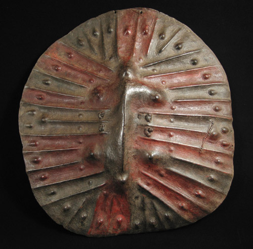 African Tribal Art - Hide shield, Arussi, Ethiopia