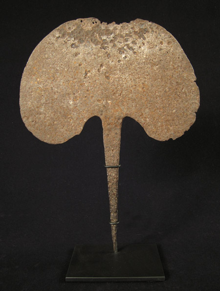 African Tribal Art - Iron hoe currency, Tanzania