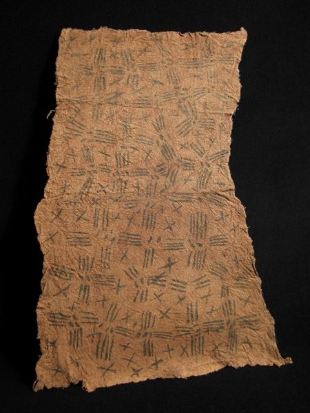 African Tribal Art - Barkcloth, Mbuti people, D. R. Congo