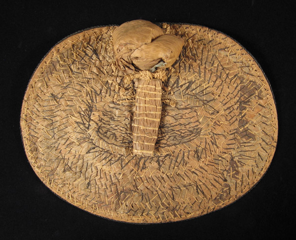 African Tribal Art - Cache-fesse, negbe, Mangbetu, D.R.Condo