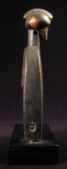 African Tribal Art - Heddle pulley, Guro, Ivory Coast, left