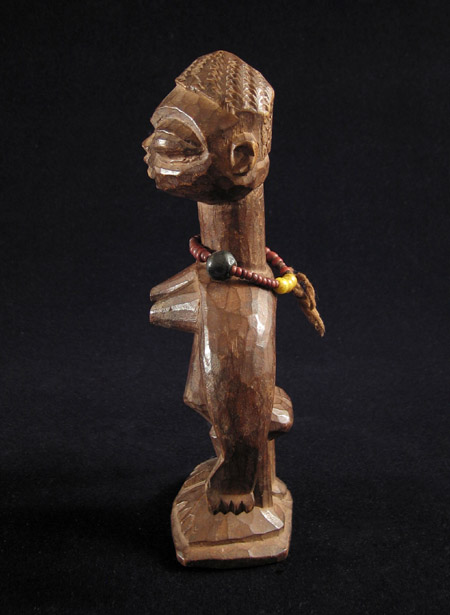 Tribal Art - Female Ibeji figure, Yoruba, Benin, right