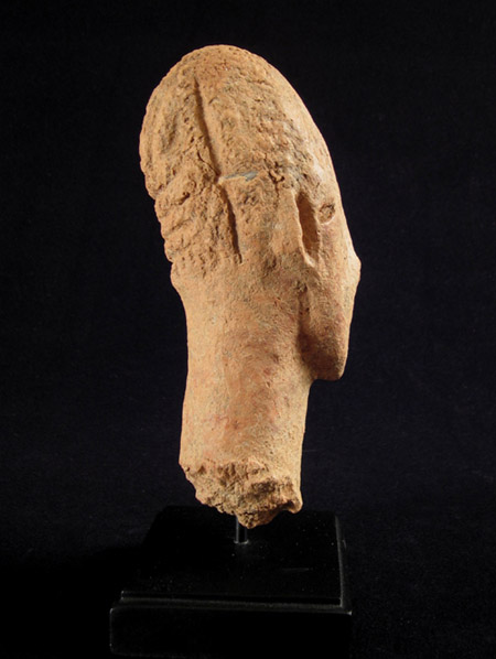 African Tribal Art - Bura head, Niger, left