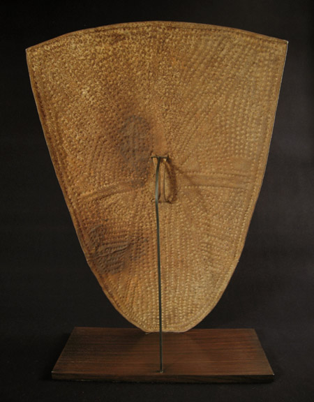 African Tribal Art - Shield, Wandala, Northern Cameroon, back