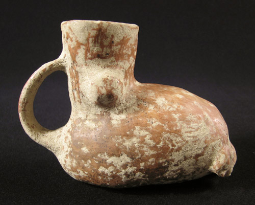 Art of the Americas - Foot vessel, Zapotec, Mexico, left