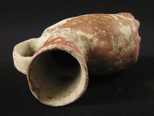 Art of the Americas - Foot vessel, Zapotec, Mexico, top