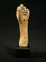 Bone fist, Moche, Peru
