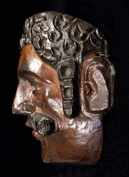 Dance Mask, Guatemala, left side view