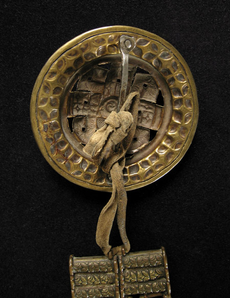 Asian Tribal Art - Belt ornament, Tibet, back