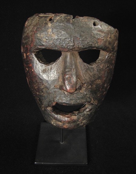 Asian Tribal Art - Mask, Nepal, forehead
