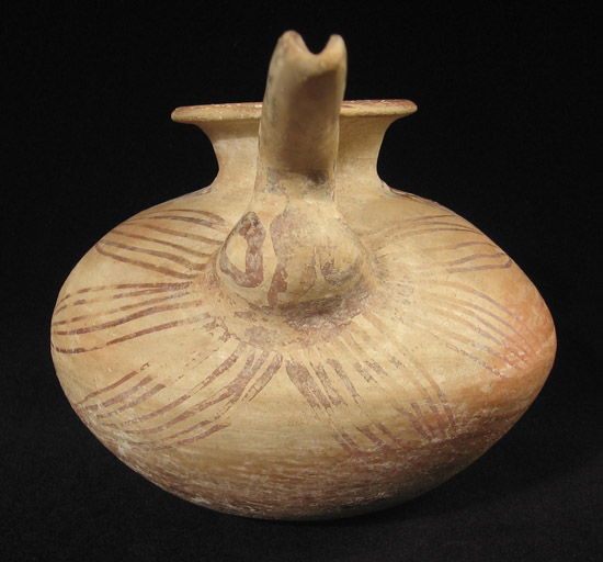 Asian Tribal Art - Pitcher, Marlik, Iran, spout