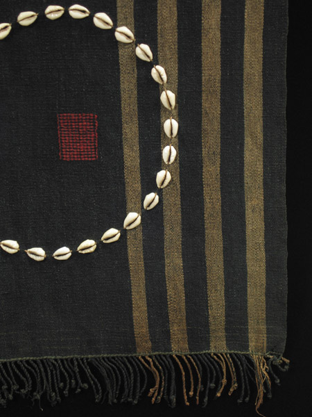Asian Tribal Art - Body cloth, Naga, India, detail