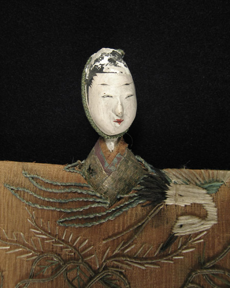 Asian Tribal Art - Tachi-bina, Japan, face