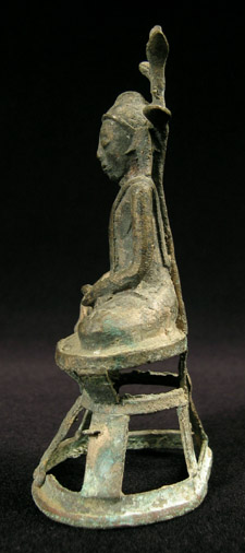 Asian Tribal Art - Bronze Buddha, Burma, right