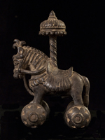 Bronze toy horse, India