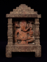Ganesha Wood Shrine, India