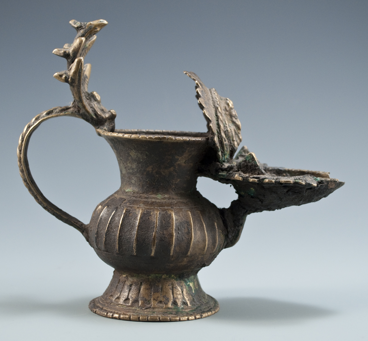 Asian Tribal Art Ritual oil lamp, India