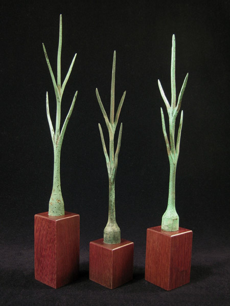Curiosities - Copper lightning rod finials, North America