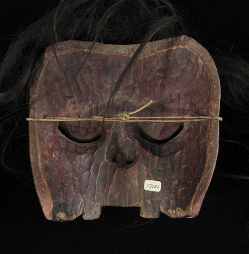 Indonesian Tribal Art - Mask, Bali or Lombok, back