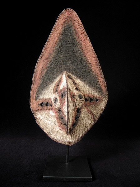 Oceanic Art - Woven yam mask, Abelam, Papua New Guinea