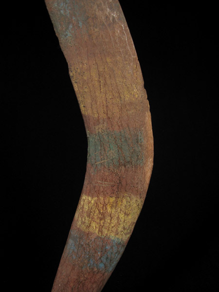 Oceanic Art - Boomerang, North Western Australia, detail front