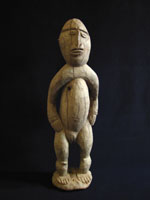 Oceanic Art - Wood female figure, Abelam (Wosera), Papua New Guinea