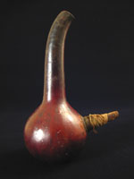 African Tribal Art - Gourd smoke pipe, Tanzania