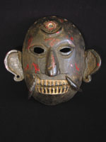 Asian Tribal Art - Lakhe mask, Kathmandu Valley, Nepal