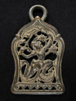 Asian Tribal Art - Bronze horse trapping, Cambodia
