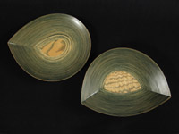 Asian Tribal Art - Bentwood plates, Japan