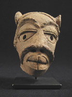 African Tribal Art - Terracotta head, Nok, Nigeria