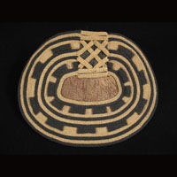 African Tribal Art - Cache-fesse, negbe, Mangbetu, D.R.Congo