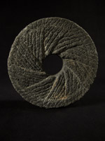 Oceanic Art - Volcanic millstone, South Seas