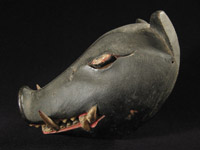 Indonesian Tribal Art - Boar mask, Indonesia