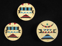 African Tribal Art - Earplugs, Iziqhaza, Zulu, South Africa