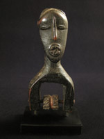 African Tribal Art - Heddle pulley, Guro, Ivory Coast