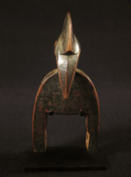 African Tribal Art - Heddle pulley, Senufo, Ivory Coast