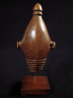 African Tribal Art - Whistle, Tshokwe, Angola