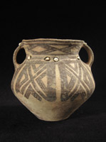 Asian Tribal Art - Small pot, Inner Mongolia, China