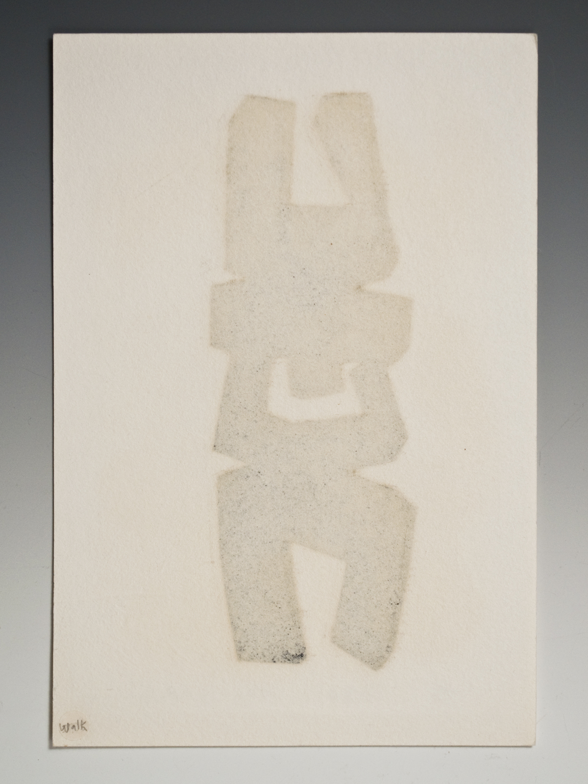 Japanese Prints - Mitsuaki Sora - Walk, 1972