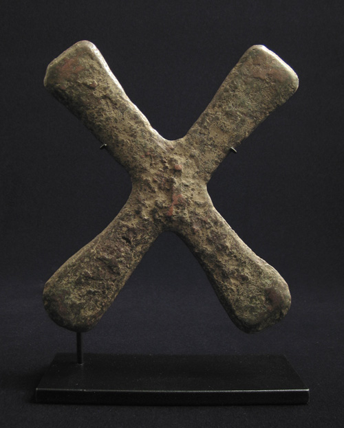 African Tribal Art - Katanga cross currency, The Congo (Zaire)