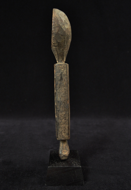 East African spoon, side view