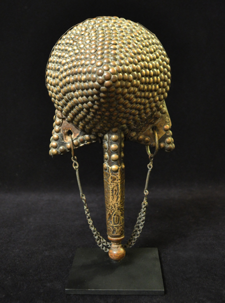 Powder horn and base