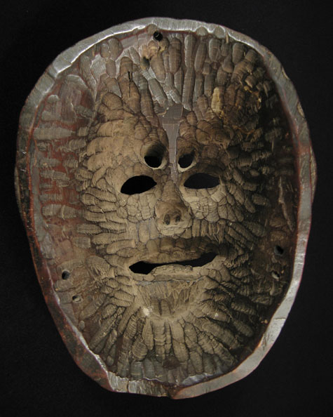 Art of the Americas - Dance mask, Guatemala, back