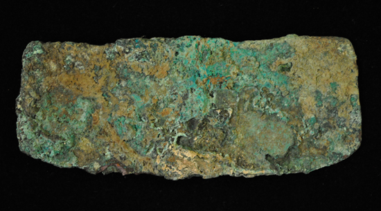 Copper scraper back