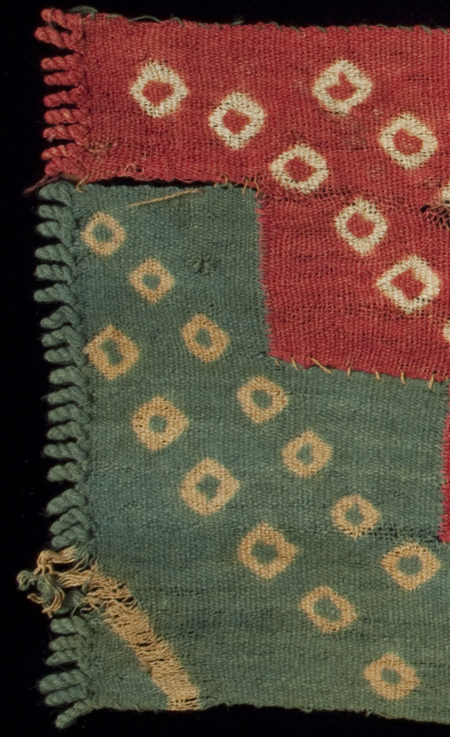 Wari tunic fragment detail