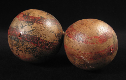 Art of the Americas -&nbsp;Gourd dance rattles, Northern Sonoran Desert, USA, top