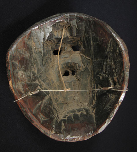 Art of the Americas - Dance mask, Guatemala, back