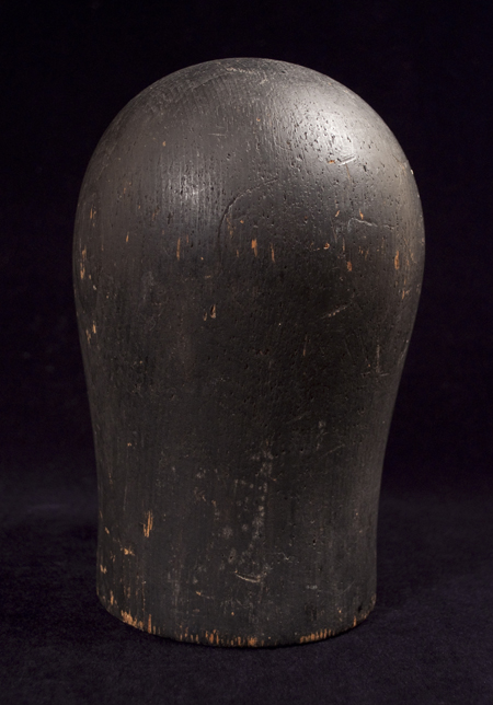 Hat mold, back