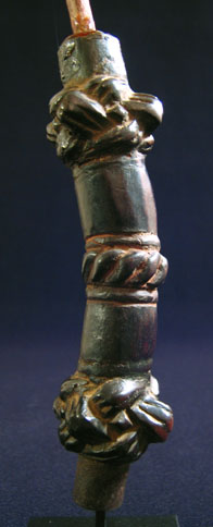 Asian Tribal Art - Drum striker, Nepal, detail front